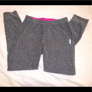 Women’s Reebok athletic Pants gray Large